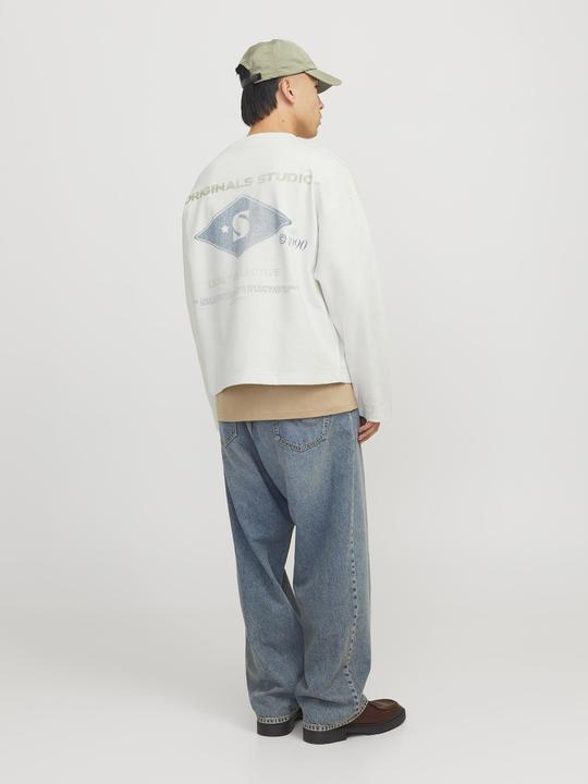 Actual product image Jack & Jones Jorretiro Back Sweat Crew Neck Se25 Ln (M)