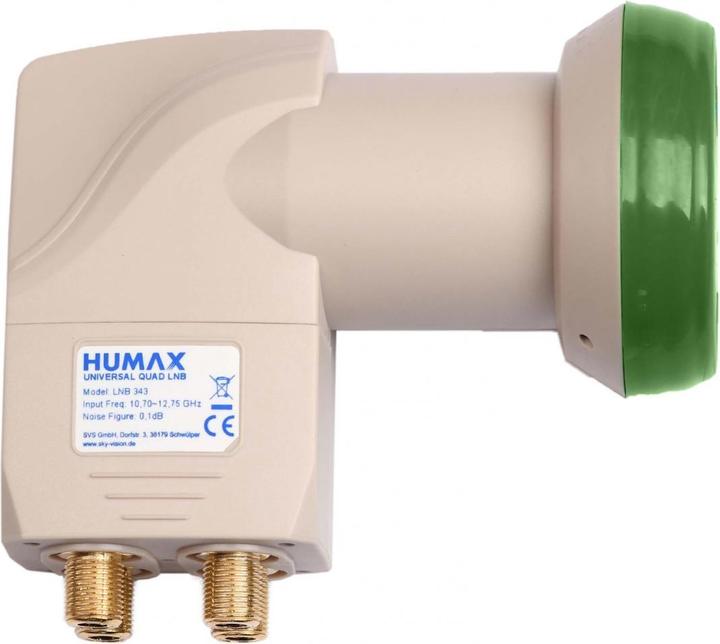 Immagine prodotto Humax Green Power Quad LNB (Quad LNB)