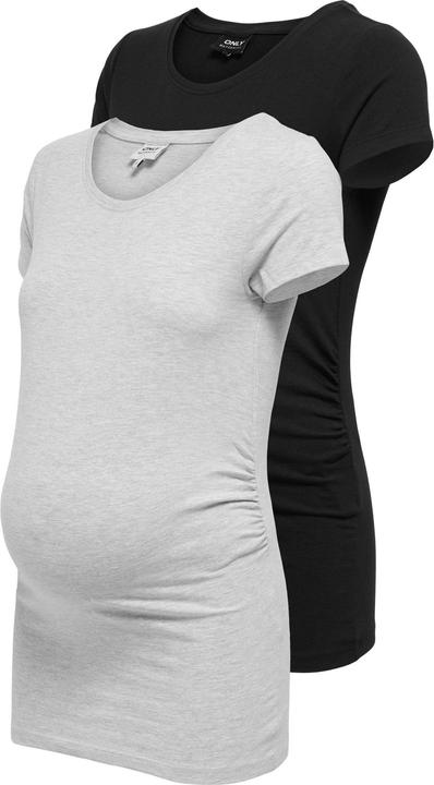 Produktbild Only Maternity Mama 2er-Pack Basic T-Shirt (XL)