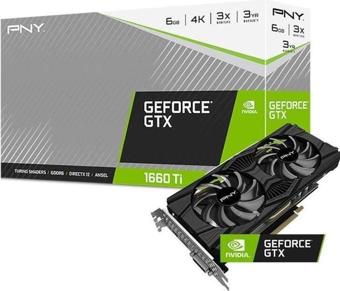 Image du produit PNY GeForce GTX 1660Ti XLR8 Gaming (6 Go)