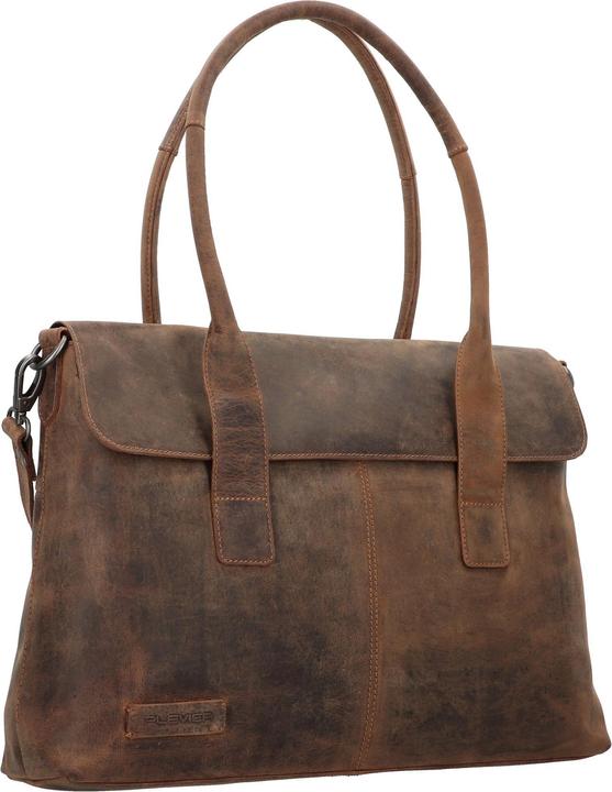 Image du produit Plevier Lamarr schoudertas 15.6 inch bruin.