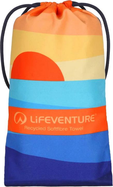 Actual product image Lifeventure Recycled SoftFibre Trek Towel, Sun, Giant