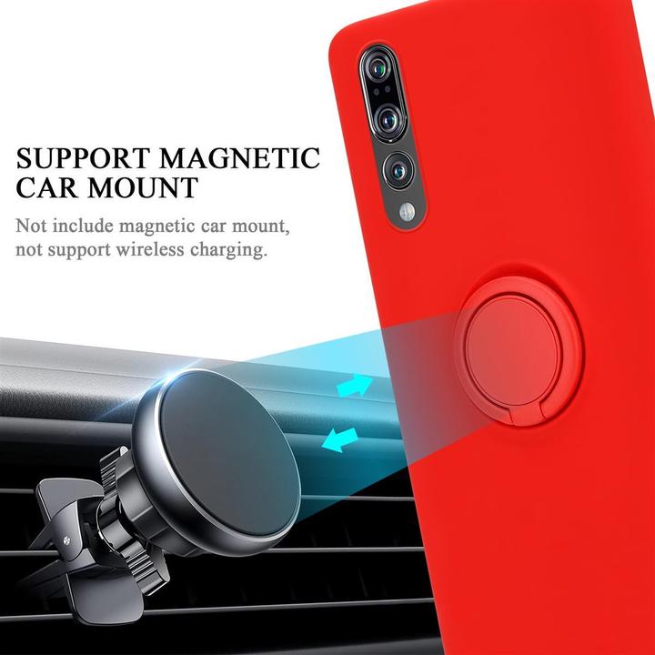 Actual product image Cadorabo TPU Liquid Ring Silicone Case Cover (Huawei P20 Pro, Huawei P20 Plus)