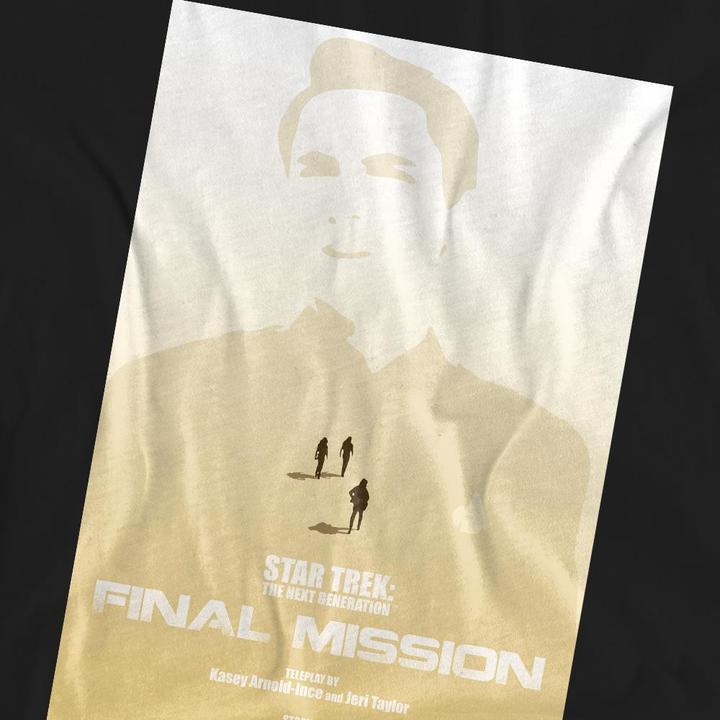 Actual product image Unisex Adult The Next Generation Season 4 Episode 9 T-Shirt (L)