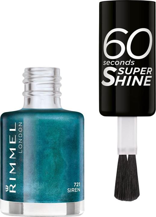 Produktbild Rimmel London 60 Seconds Super Shine (721, Farblack)