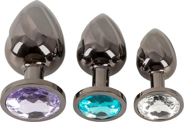 Productafbeelding Anos Metalen buttplug set