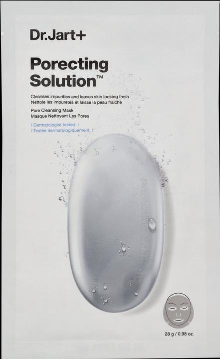 Actual product image Dr. Jart+ Dermask cleansing mask with activated charcoal 28 g