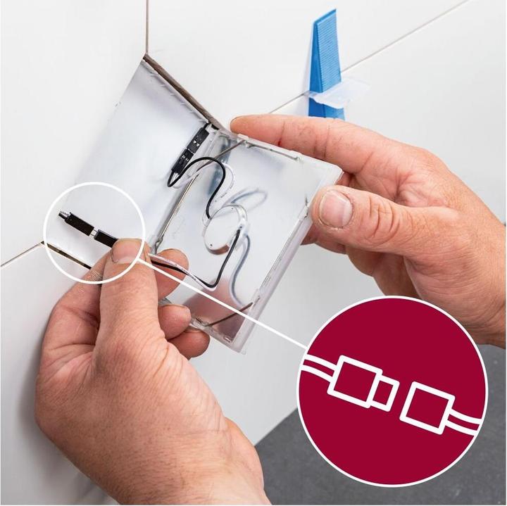 Immagine prodotto Paulmann Apparecchio LumiTiles Basic Set 5x0.8W (Bianco caldo, 1 cm, Interno)