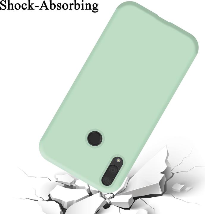 Immagine prodotto Cadorabo Copertura della cassa del silicone liquido TPU (Huawei Y7 Prime (2019), Huawei Y7 (2019))