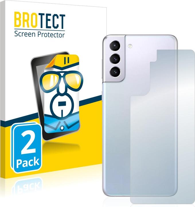Produktbild BROTECT Schutzfolie Displayschutz Klar (2 Stück, Samsung Galaxy S21 5G)