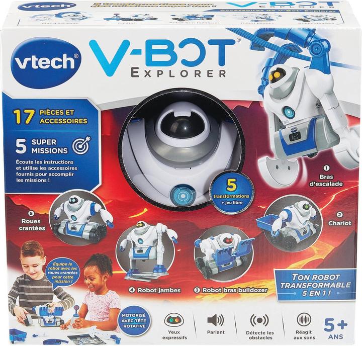 Produktbild VTech V-Bot Explorer, Mon robot 5 en 1