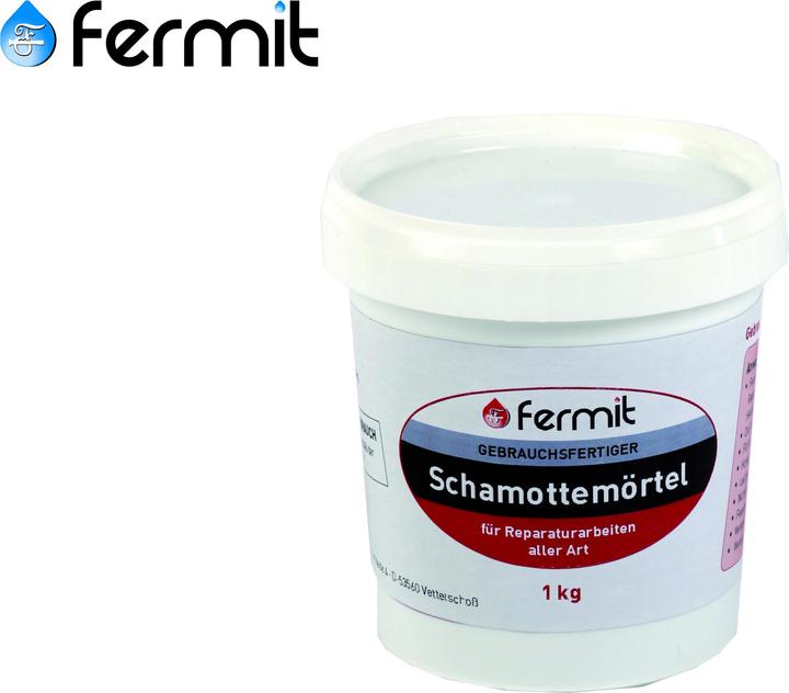 Image du produit Fermit Mortier de chamotte 1kg (1000 g)