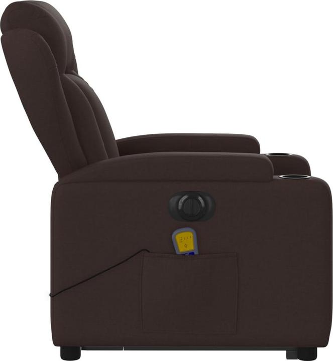 Immagine prodotto VidaXL Poltrona massaggiante elettrica con tessuto di supporto