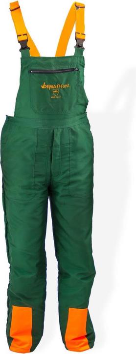 Produktbild Dema Schnittschutzhose Schnittschutzlatzhose Forsthose Latzhose Eco Grösse L grün (L)