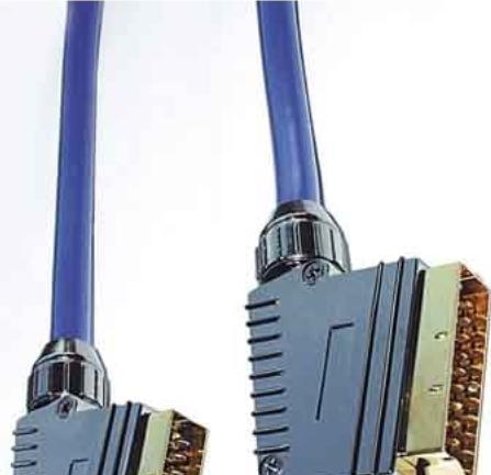 Actual product image E+P VC 850 U/2 2.5m SCART (21-pin) SCART (21-pin) Blue SCART Cable (2.50 m)