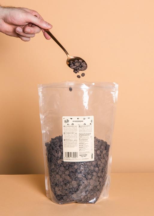 Actual product image KoRo Schokodrops mit Xylit (1000 g)