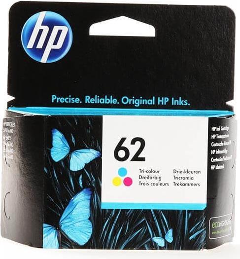 Actual product image HP 62 (M, C, Y)
