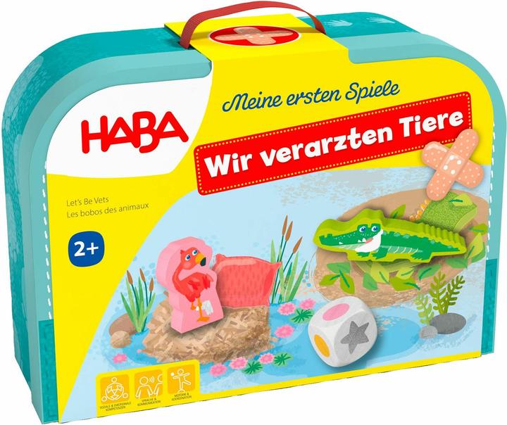 Actual product image Haba My first games - We doctor animals (German)