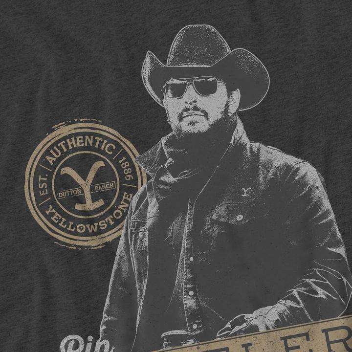 Actual product image Yellowstone Unisex Adult Rip Wheeler T-Shirt (M)