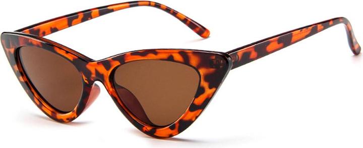 Techsuit - Sunglasses (5040) - for Women, PC Frame and Lens, Triangular - Leopard