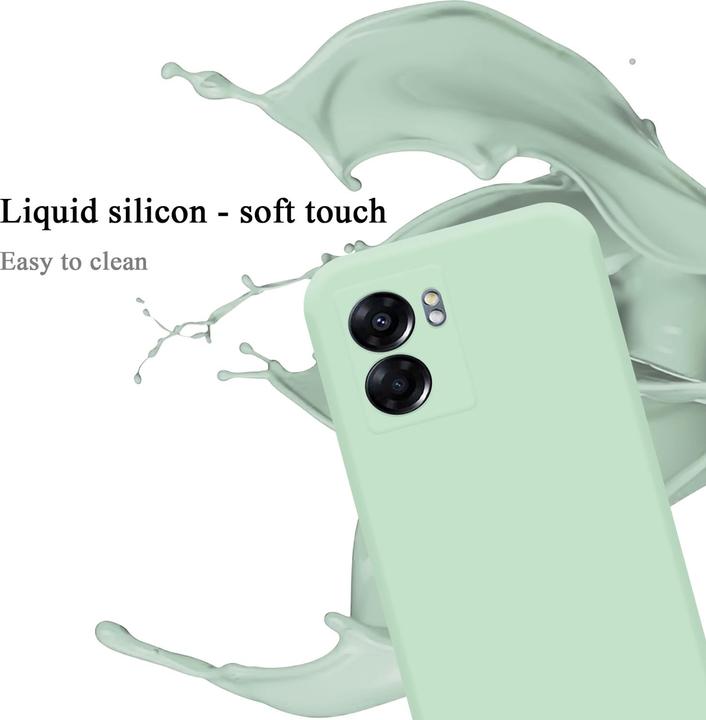 Immagine prodotto Cadorabo Custodia in silicone liquido TPU per Oppo A57 5G / A77 5G / Realme V23 (Realme V23 5G, Oppo A57 5G, Oppo A77 5G)