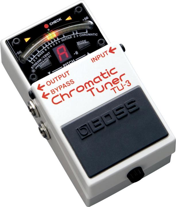 Actual product image BOSS (Electronics) Guitar Tuner TU-3 White-
