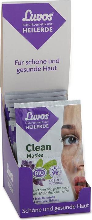 Actual product image Luvos Healing Earth Clean Mask Display (24 pcs) (1000 ml)