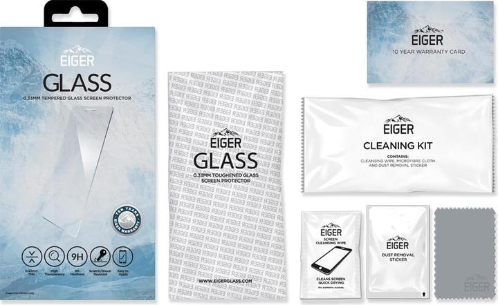 Actual product image Eiger Mountain Glass Clear (1 Piece, Huawei P20 Pro)