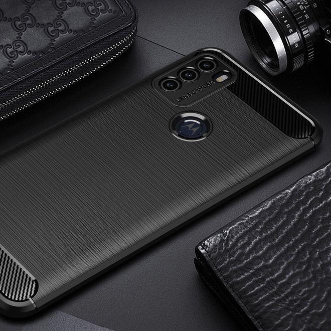 Image du produit MU Style Série Softcase TPU en fibre de carbone (Motorola Moto G50)