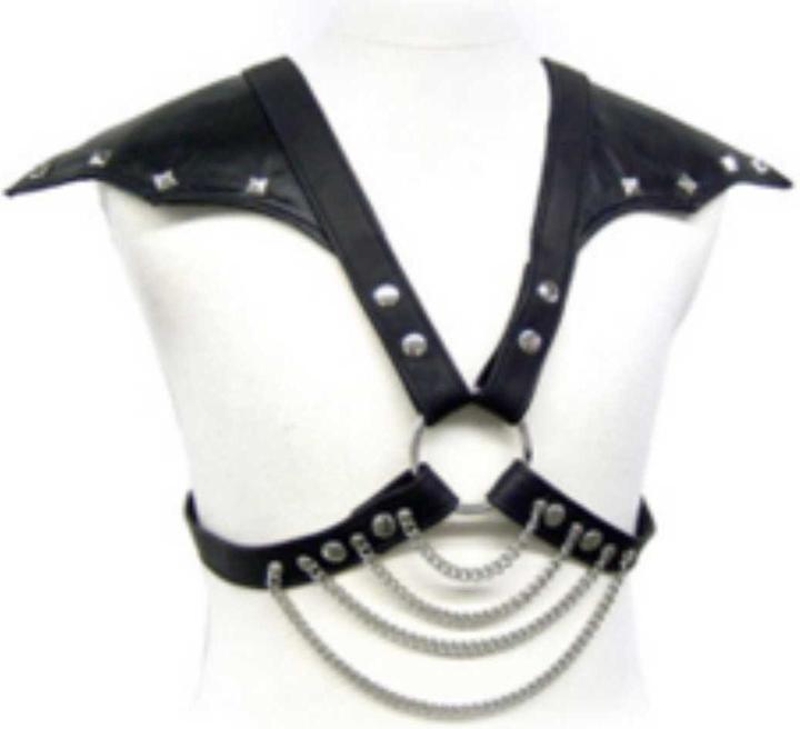 Actual product image Leather body With Shoulder Wings