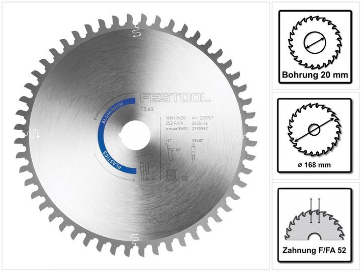 Produktbild Festool Kreissägeblatt