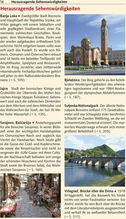 Image du produit Reiseführer Bosnien und Herzegowina (Allemand, Matthias Jacob, Marko Plesnik, 2024)