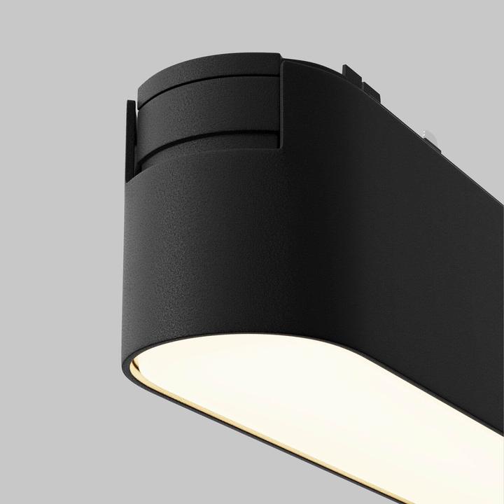 Actual product image Maytoni Basic magnetic track system RADITY 48V LED track light 6W 3000K Black 90Ra Warm white