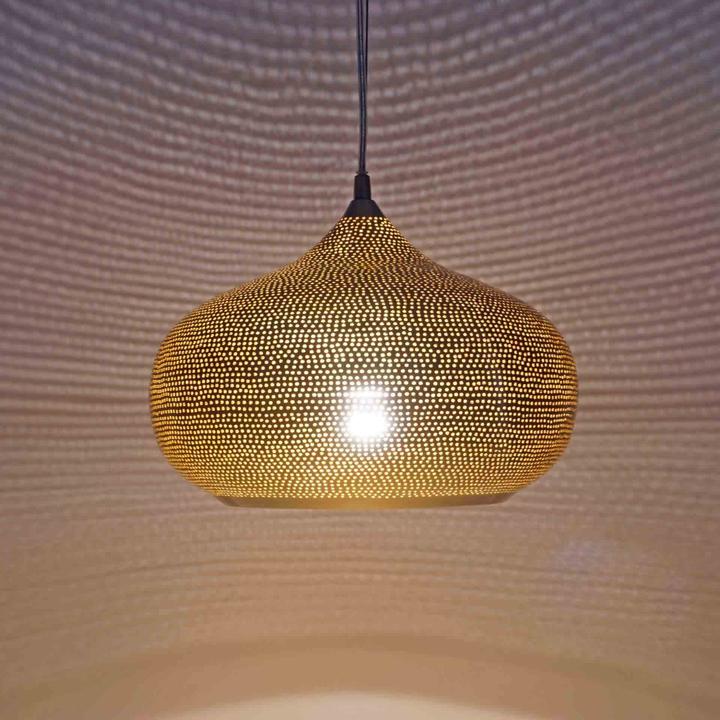 Actual product image Sweet Mint Oriental Lamp Potiki Dots (E27)