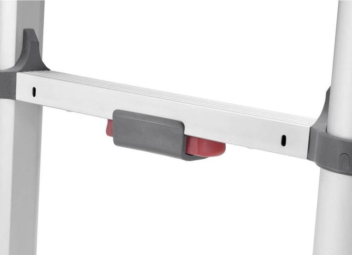 Immagine prodotto Hailo FlexLine, scala telescopica di sicurezza in alluminio, 9 pioli (Scala singola, 264 cm)