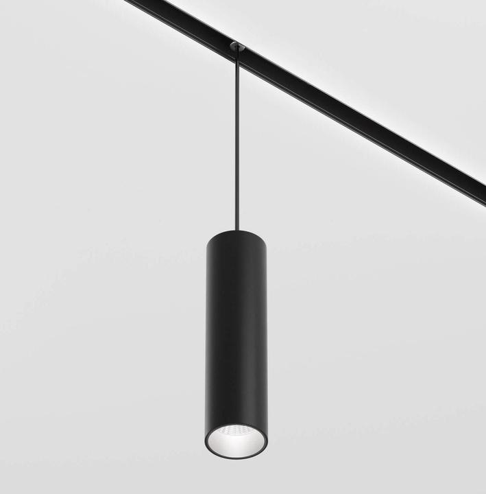 Image du produit Maytoni Focus Système de rail magnétique EXILITY 48V LED Suspension, lampe à suspension 12W dimmable Noir 9