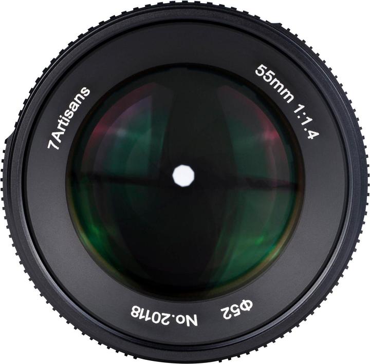 Actual product image 7artisans Fixed focal length 55mm F/1.4 Mark II - Canon RF (Canon RF, APS-C / DX)
