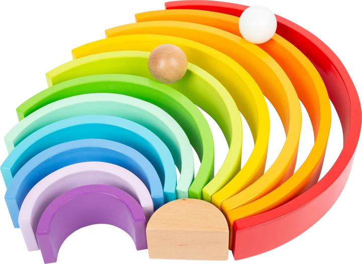 Immagine prodotto small foot Arcobaleno con blocchi di legno XL