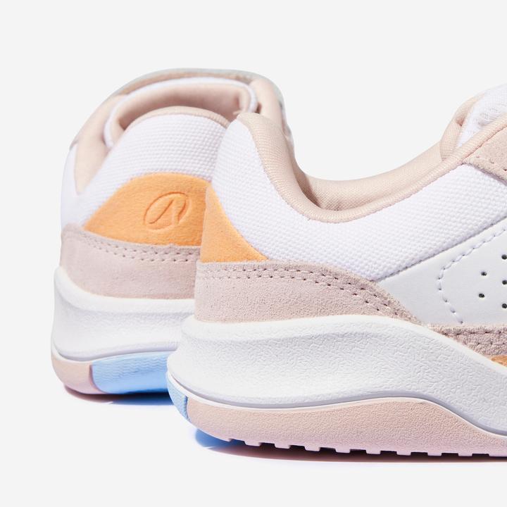 Immagine prodotto Decathlon Scarpe da ginnastica con velcro per bambini - Playventure City bianco/rosa (30)