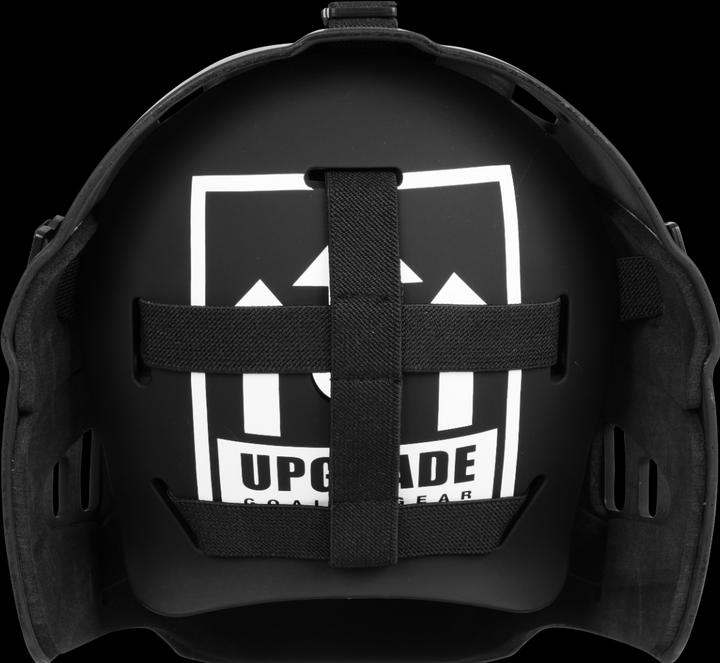 Actual product image Zone Floorball Zone Goaliemaske UPGRADE junior black/silver (One size)