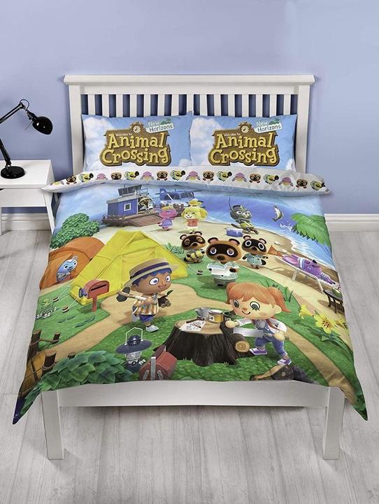 Actual product image Animal Crossing Logo bed linen set