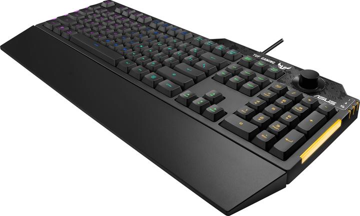 Image du produit ASUS Clavier TUF GAMING K1 USB (US, Filaire)