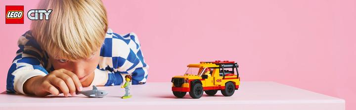Produktbild LEGO Einsatzfahrzeug der Rettungsschwimmer (60453, LEGO City)