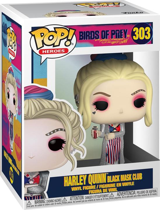Image du produit Funko POP! - Birds of Prey: Harley Quinn (Black Mask Club)