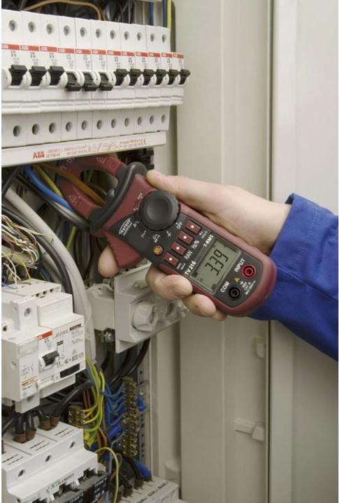 Actual product image Testboy Current clamp, hand multimeter di (CAT III 600V)