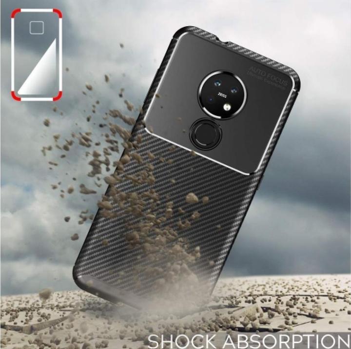 Image du produit Screenguard Étui Nokia 7.2 Carbon Design TPU Case (Nokia 7.2)