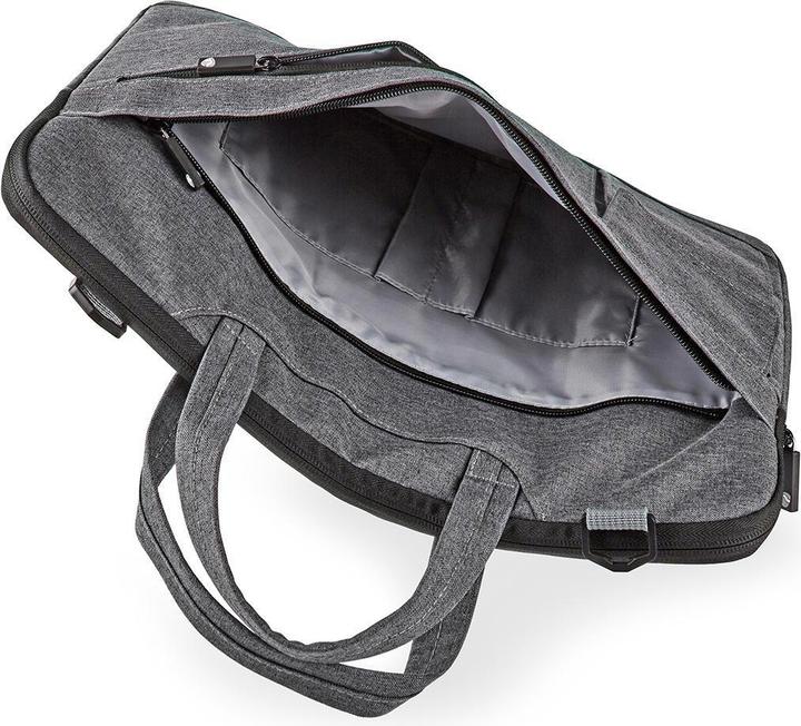 Actual product image Nedis Notebook Bag - Laptop Bag - Briefcase - Shoulder Bag - Wearing Belt - 17-18" - (18", Universal)