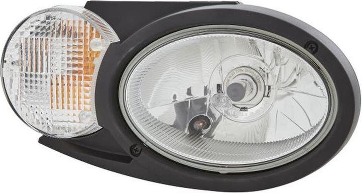 Actual product image Hella 18 Headlights right halogen 6-pin for CATERPILLAR