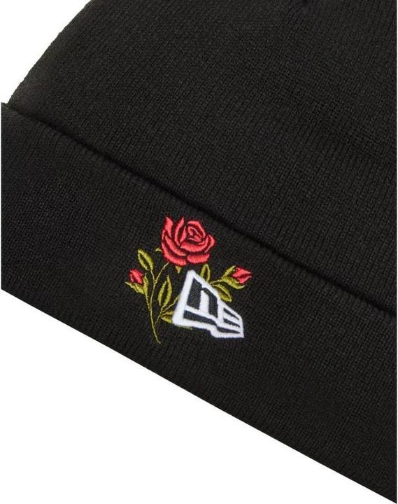 Image du produit New Era Strickmütze mit Rosen-Symbol und Bündchen