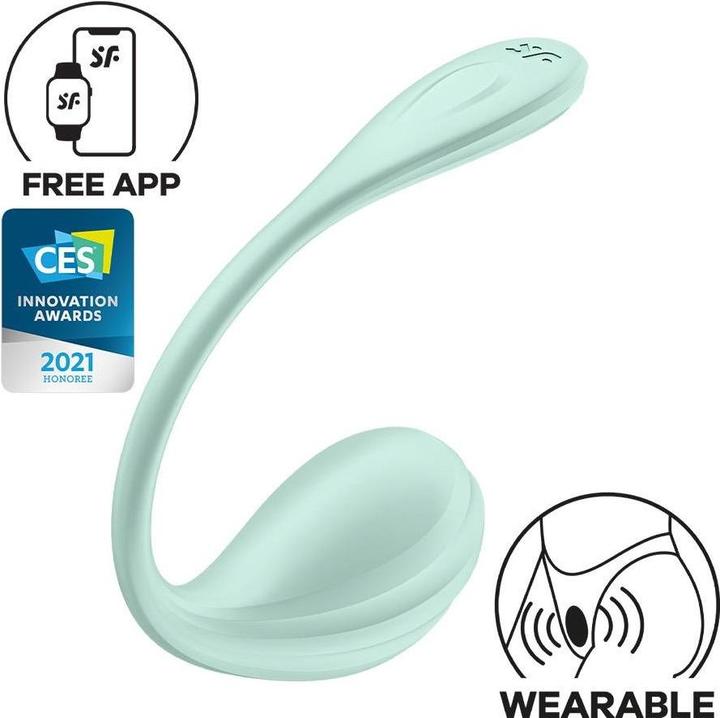 Immagine prodotto Satisfyer Petalo Liscio Stimolatore Del Punto G Acqua Verde App Gratuita